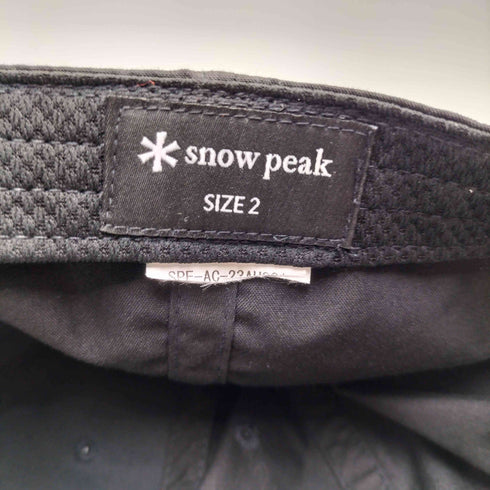 スノーピーク Snow Peak トレッキング 登山 ロゴキャップ メンズ